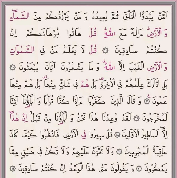 Büyük Cep Boy Kur'an-ı Kerim (Siyah, Mühürlü) - Resim 3