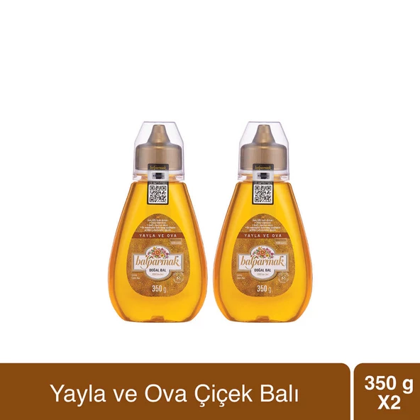 Balparmak Çıtkapak Yayla ve Ova Çiçek Balı 350 g x 2 Adet