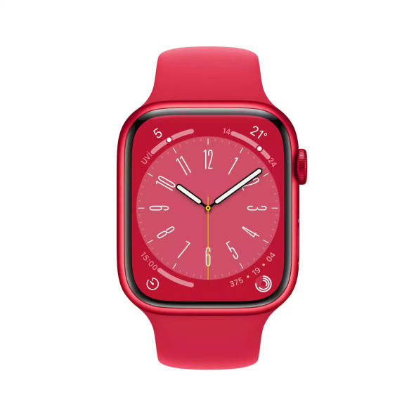 Apple Watch Series 8 GPS 45mm (PRODUCT)RED Alüminyum Kasa - (PRODUCT)RED Spor Kordon MNP43TU/A-Teşhir