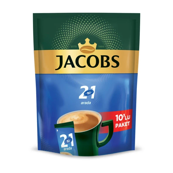 Jacobs 2'si 1 Arada Kahve 10x3 30 Adet
