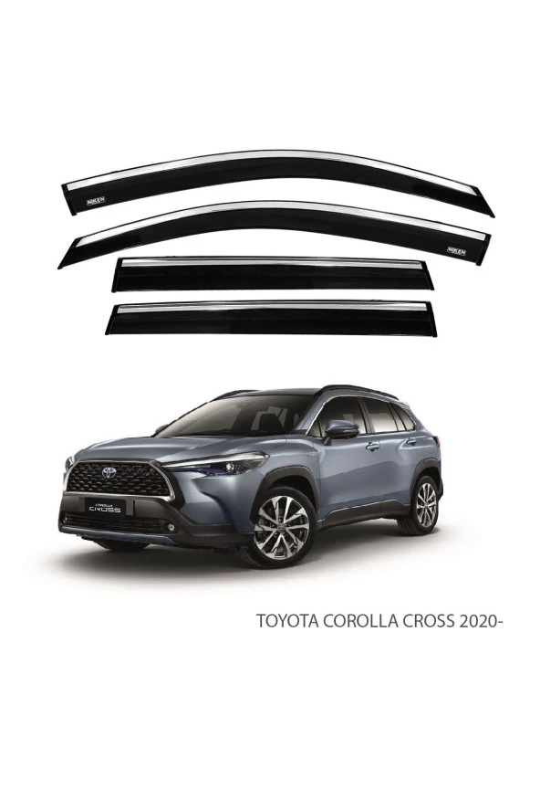 COROLLA CROSS 2020 SONRASI KROMLU CAM RÜZGARLIĞI