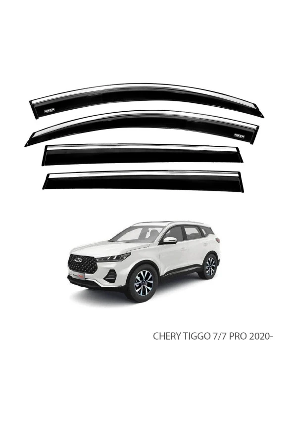 CHERY TIGGO 7 PRO 2023 SONRASI KROMLU CAM RÜZGARLIĞI