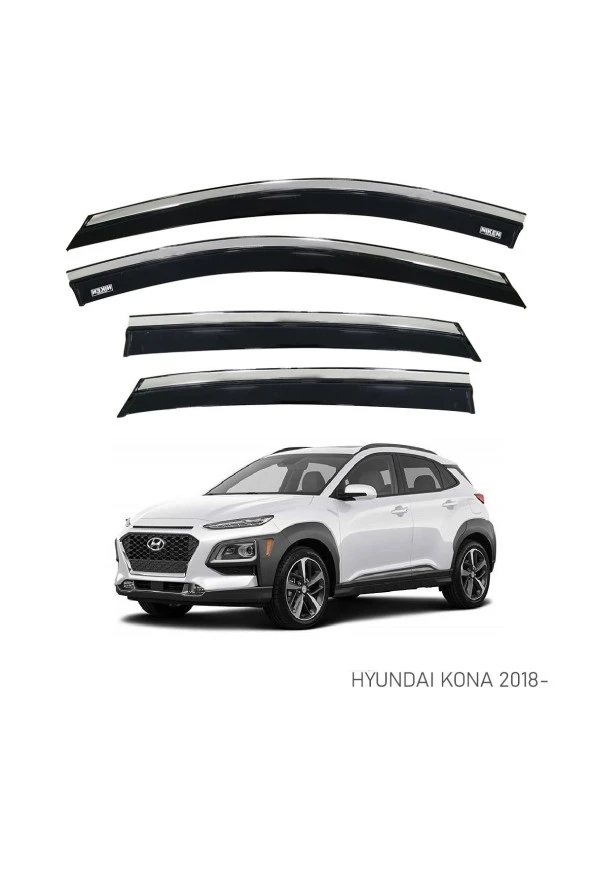 HYUNDAI KONA 2018 SONRASI KROMLU CAM RÜZGARLIĞI