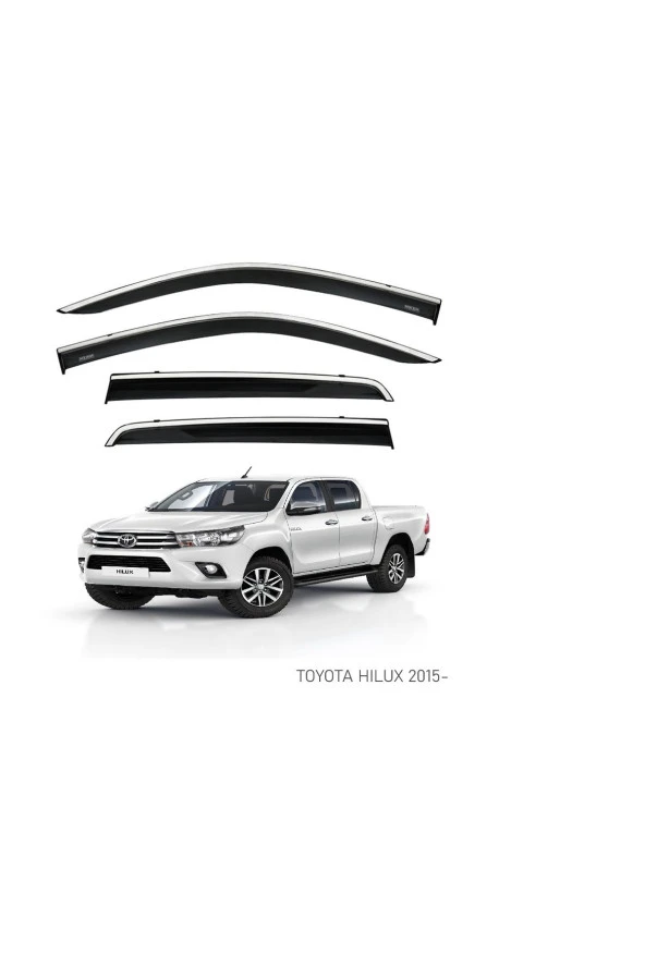 TOYOTA HILUX 2015 SONRASI KROMLU CAM RÜZGARLIĞI