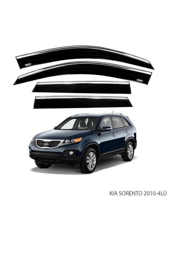 KIA SPORTAGE 2010-2015 KROMLU CAM RÜZGARLIĞI