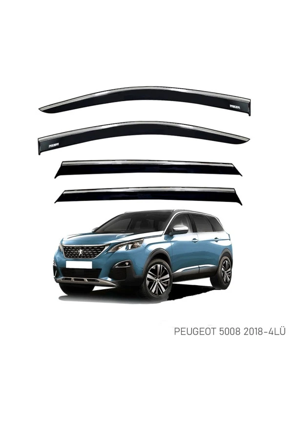 PEUGEOT 5008 2017 SONRASI KROMLU CAM RÜZGARLIĞI