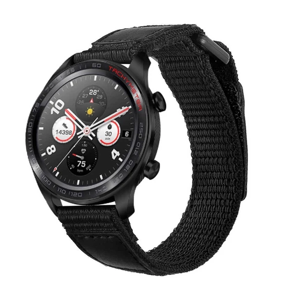 Huawei Watch GT 3 46mm Akıllı Saat Kordonu Uyumlu Akıllı Saat Kordonu Magic Nylon Kordon