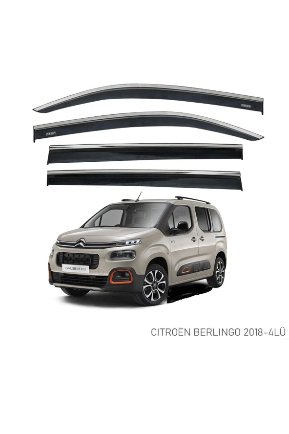 CITROEN BERLİNGO 2019 SONRASI KROMLU CAM RÜZGARLIĞI
