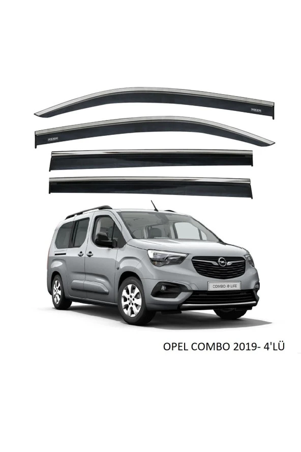 OPEL COMBO 2019 SONRASI KROMLU CAM RÜZGARLIĞI