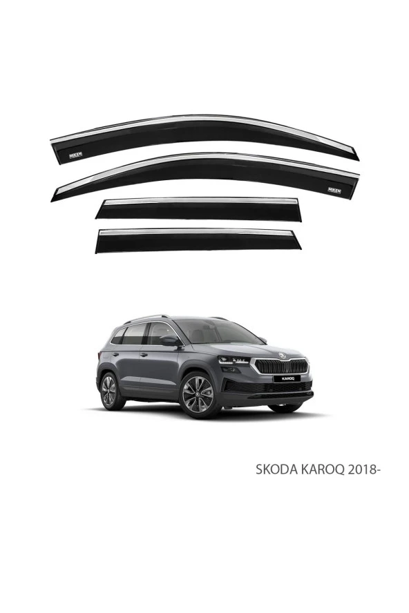 SKODA KAROQ 2017 SONRASI KROMLU CAM RÜZGARLIĞI