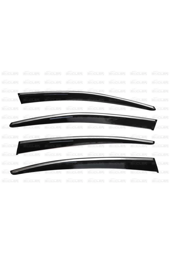 Vw. Passat B6 (2005-2010) Uyumlu Kromlu Cam Rüzgarlığı