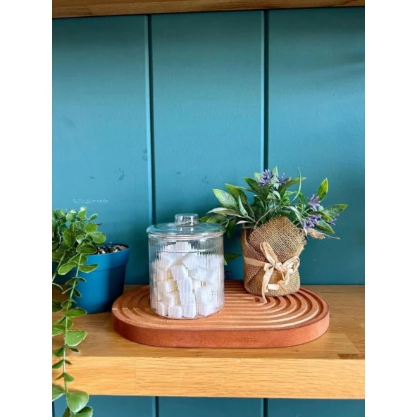 Luca Mia Kapaklı Cam Şekerlik 4 Adet 20.0034 - 4