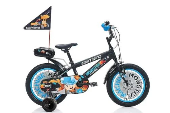 CARRARO MONSTER 12 210H 1-V MAT SIYAH-GRI-MAVI R2