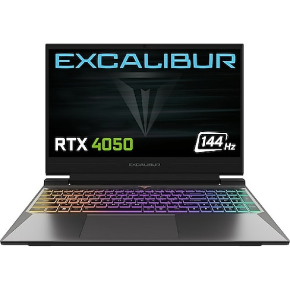 (OUTLET) Casper Excalibur G870.1245-DFA0X-B i5-12450H 32 GB 1 TB SSD RTX4050 15.6" Full HD Gaming Laptop