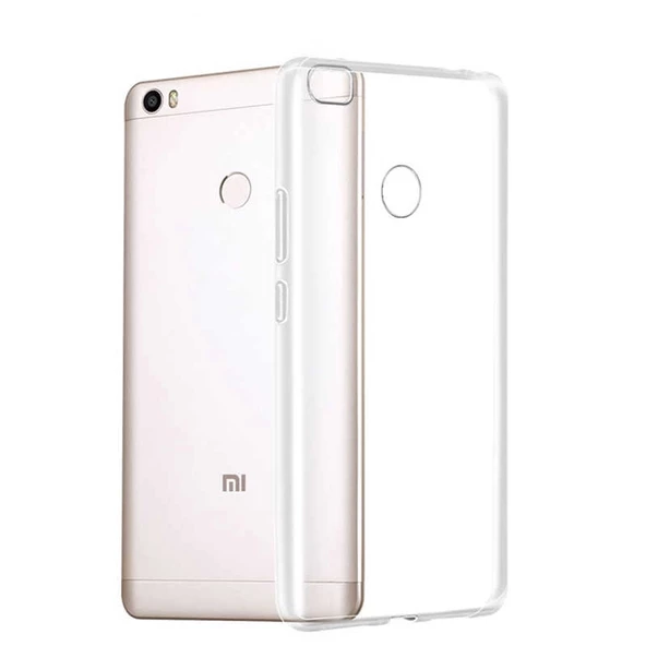 Xiaomi Mi Max 2 Uyumlu Kılıf  Süper Silikon Kapak