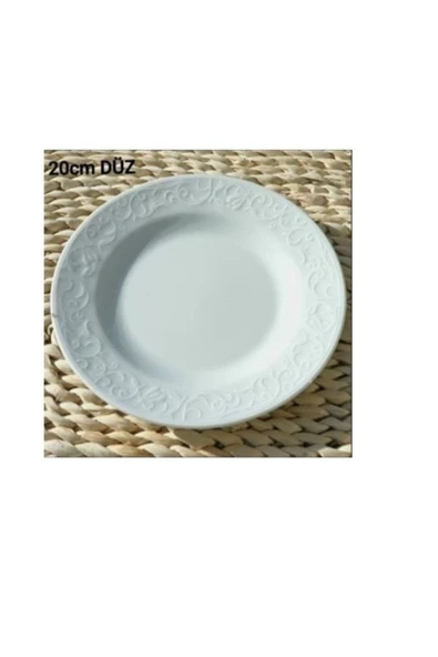 Bhd20du Bahar Düz Tabak 20 Cm 6 Lı