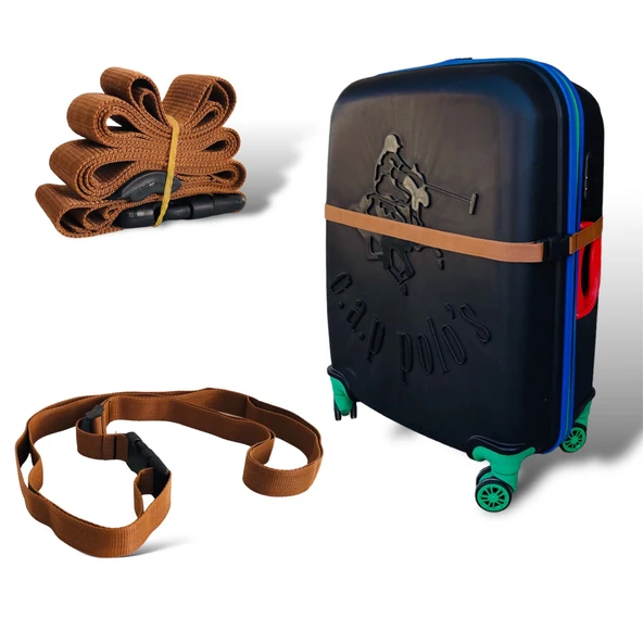 Premium Kiremit  Rengi Valiz Kemeri 1 adet 2,5 cm ürün görseli