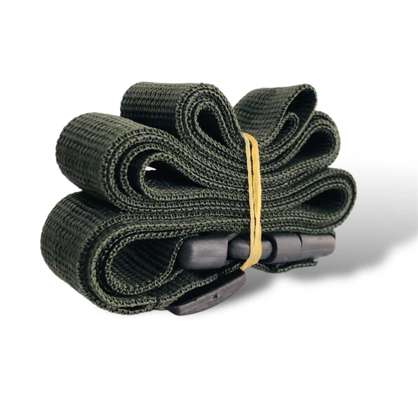 Premium Haki Yeşil Renk Valiz Kemeri 1 adet 2,5 cm - 2