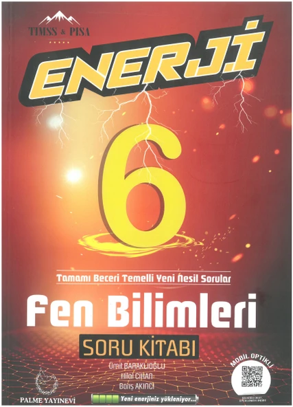 Palme 6.Sınıf Enerji Fen Bilimleri Soru Kitabı