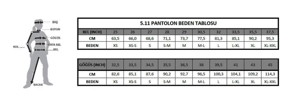 5.11 STRYKE YESIL BAYAN PANTOLON - 12
