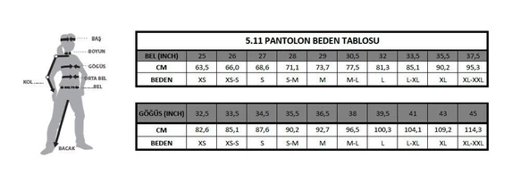 5.11 STRYKE YESIL BAYAN PANTOLON - 8