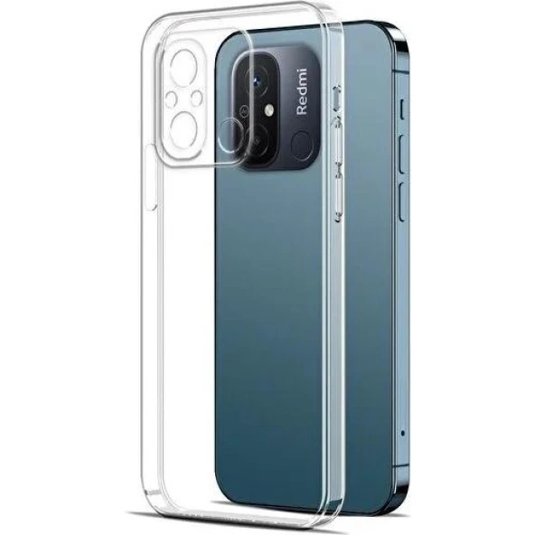 Xiaomi Redmi 12C Kamera Korumalı Şeffaf Yumuşak Süper Silikon ürün görseli 1