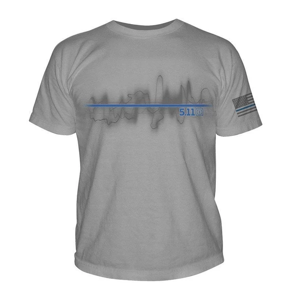5.11 LOGO T THE THIN BLUE LINE T-SHIRT - 2