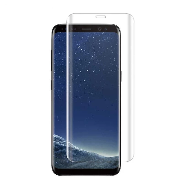 Samsung S8 Uyumlu Süper Pet Ekran Koruyucu Jelatin