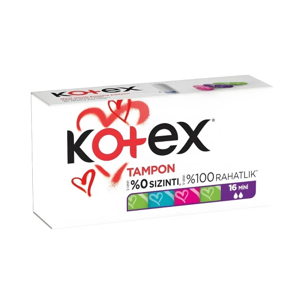 Kotex Tampon Mini 16'Lı