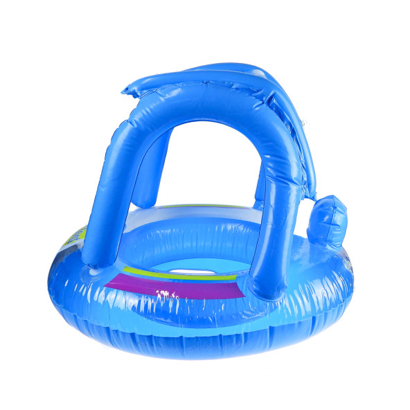 Çocuk Gölgeliği Deniz Havuz Gölgeliği 72 22 Cm Yaş Mavi Pompa Set - 3