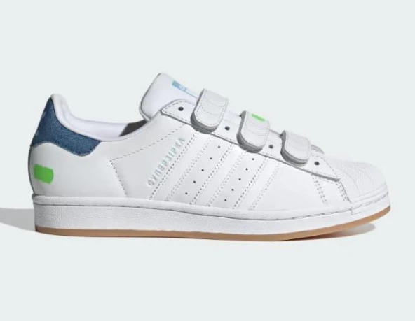 adidas SUPERSTAR X KSENIASCHNAIDER Unisex Beyaz Sneaker Spor Ayakkabı IG5927 - 2