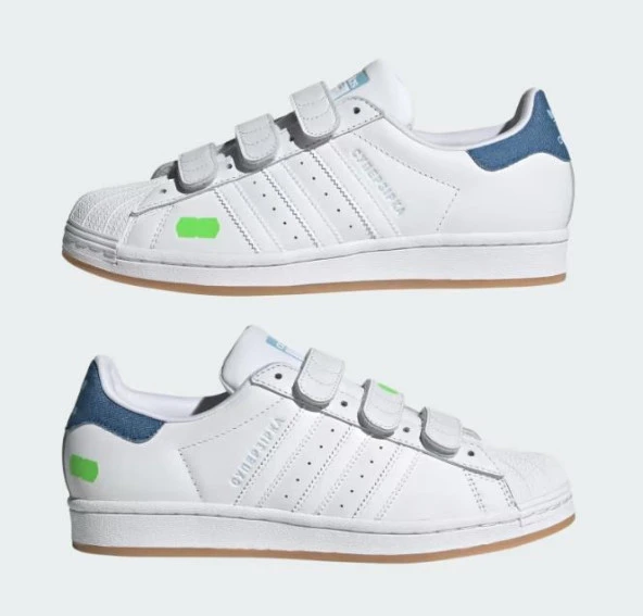 adidas SUPERSTAR X KSENIASCHNAIDER Unisex Beyaz Sneaker Spor Ayakkabı IG5927 - 8