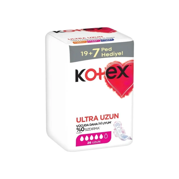 Kotex Ultra Dev Eko Uzun 26'Lı Ped