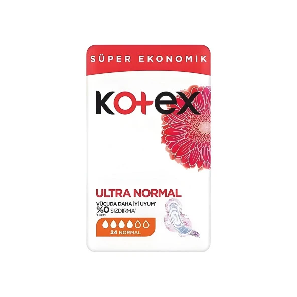 Kotex Ultra Quadro Normal 24'Lü Ped