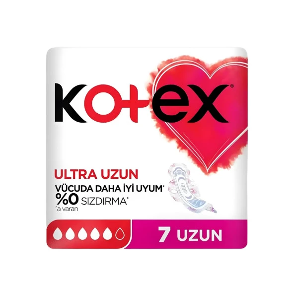 Kotex Ultra Single Uzun 7'Li Ped