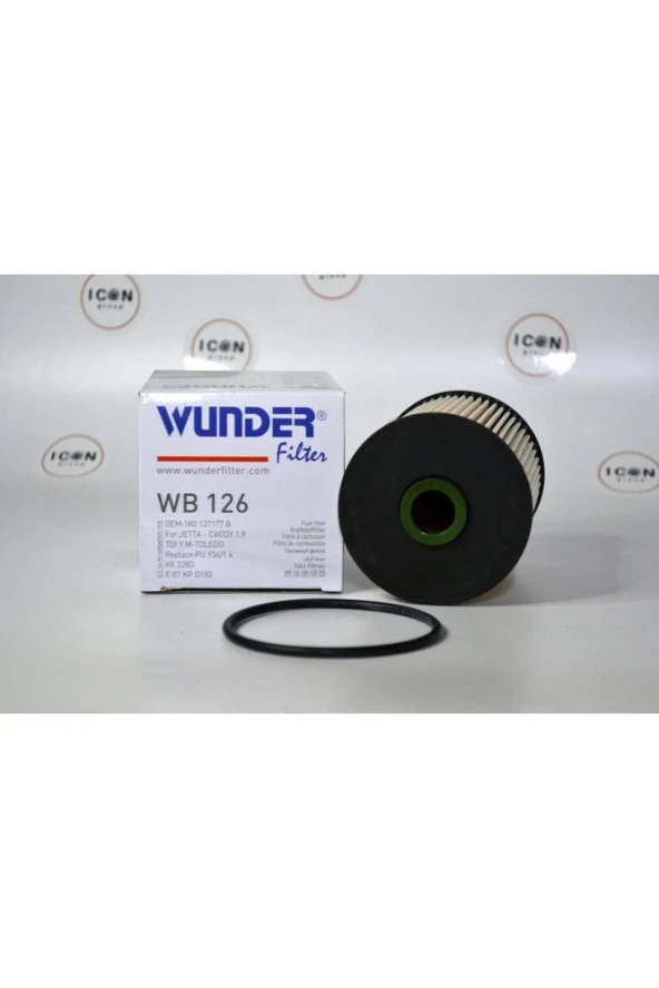 Icon Group - Volkswagen VW Group Jetta - Caddy 1.9 - Toledo Yakıt Filtresi - WB 126 - Resim 2