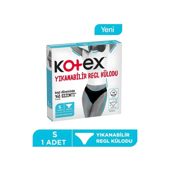 Kotex Yıkanabilir Regl Külodu S Beden