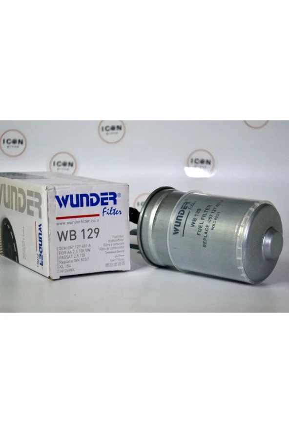 Icon Group - Volkswagen Audi A4 2.5 Tdı - VW Group Passat 2.5 Tdı Yakıt Filtresi - WB 129 - Resim 3