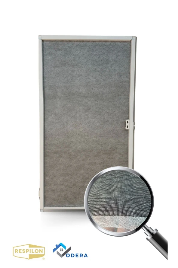 Sineklik Air - Hazır Çerçeveli 140x70cm - 3 Katmanlı Yeni Nesil Toz Polen Alerjen Pencere Filtresi