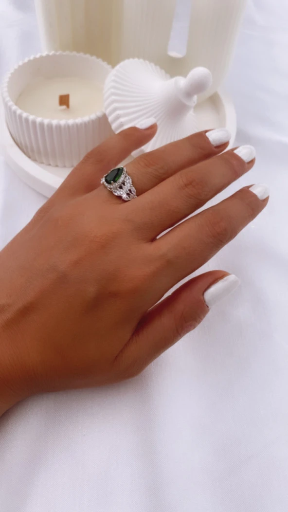 925 Ayar Kadın Gümüş (Silver) Yüzük