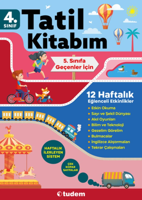 4. Sınıf Tatil Kitabım 2024 - Tudem Yayınları