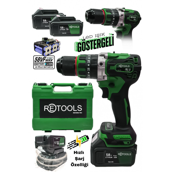 RETOOLS 8C VİDALAMA