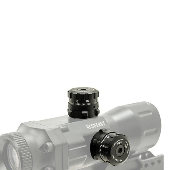 UNLEASH THE GLOW  SCP-T4IETDQ 4X32 RED/GREEN DOT - 6