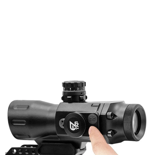 UNLEASH THE GLOW  SCP-T4IETDQ 4X32 RED/GREEN DOT - 10