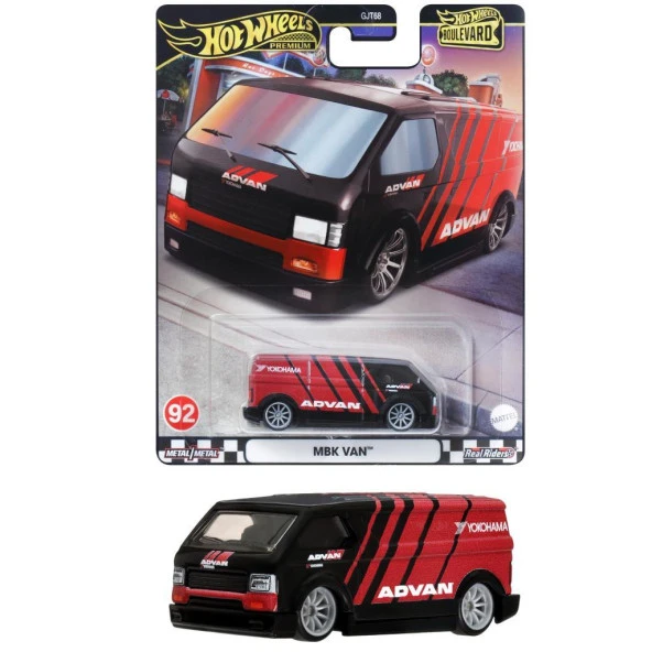 Hot Wheels Boulevard Premium Araçlar GJT68 - HRT67 MBK VAN
