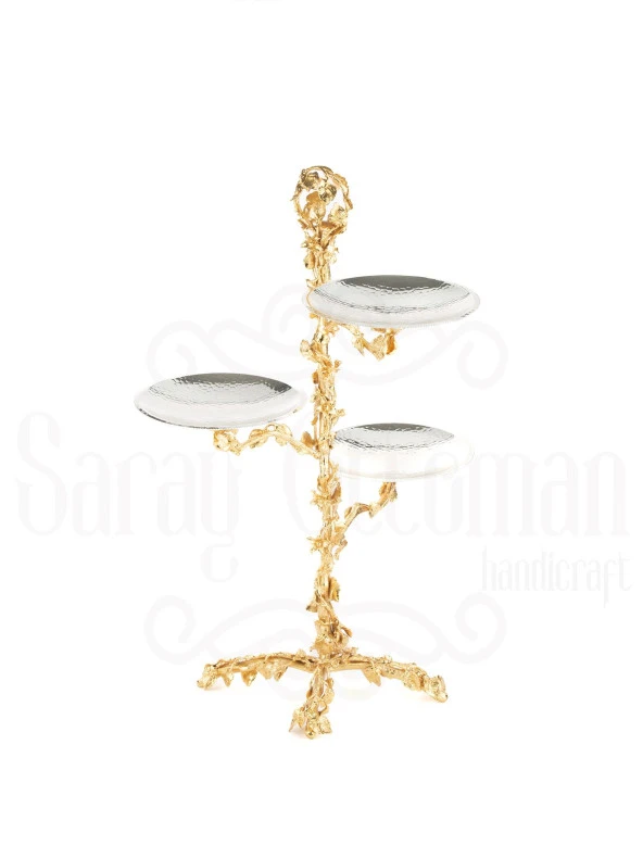 Sunumluk Çerezlik Dallı 3 Katlı - 2