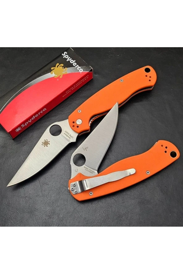 Spyderco Turuncu Çakı