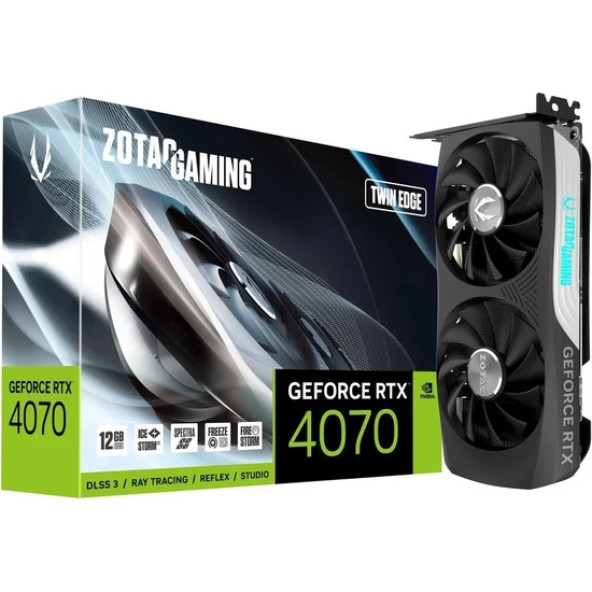 Zotac  GeForce RTX 4070 TWIN EDGE 12GB GDDR6X 192 Bit DLSS 3 Ekran Kartı