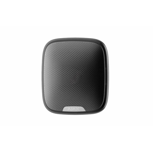 AJAX StreetSiren Kablosuz Dış Ortam Harici Siren Siyah - 2