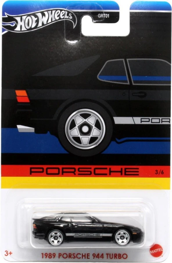 Hot Wheels 1:64 Tekli Arabalar - 1989 Porsche 944 Turbo GRT01 - HRW58